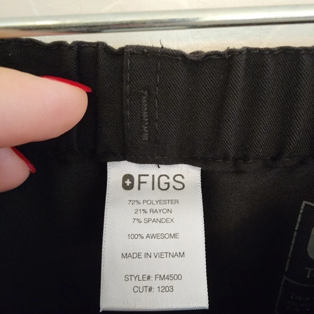 💜 FIGS Men's Black Scrub Pants m4500